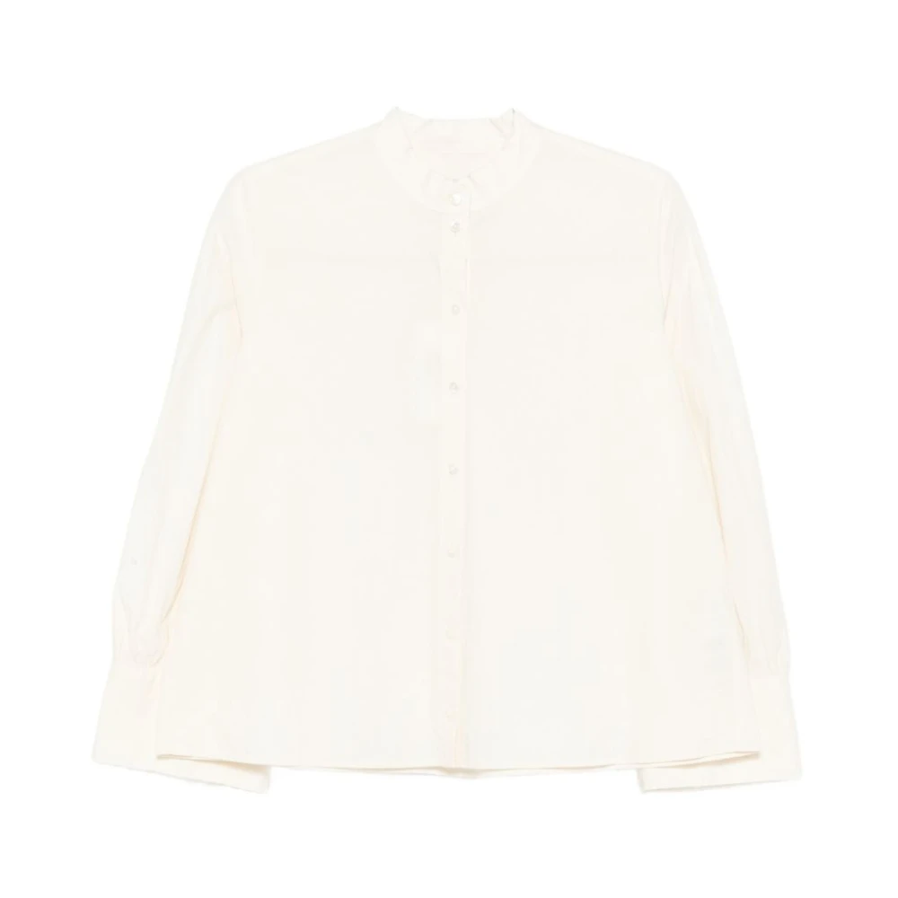 Momoni Women's White Blouses, Xs, Franklin Shirt