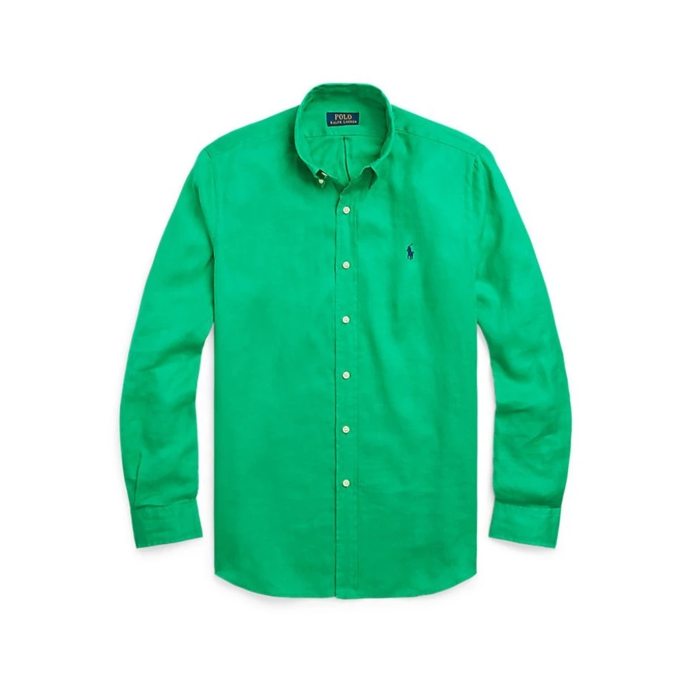 Polo Ralph Lauren Casual Overhemd Green Heren