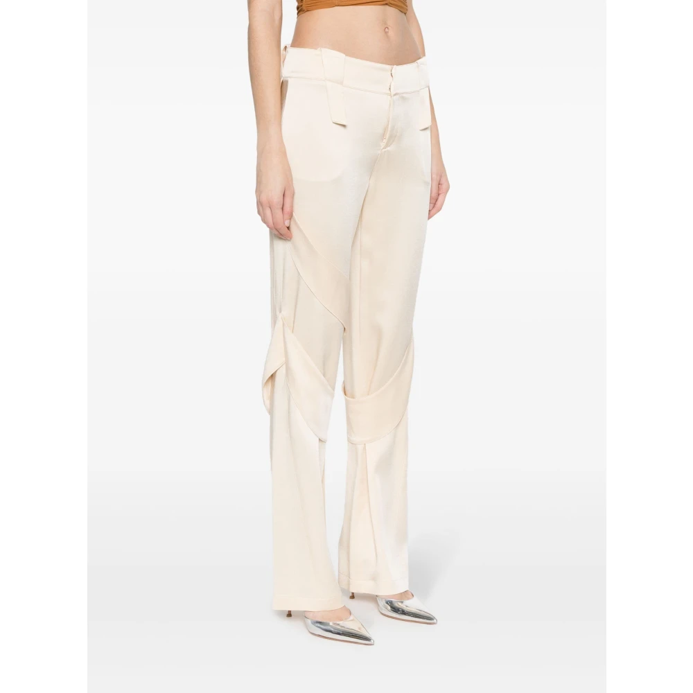 Blumarine Witte Broek voor Vrouwen White Dames