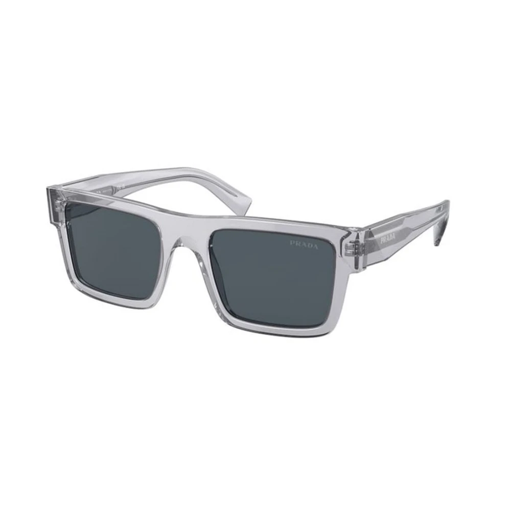 Prada Gray Sunglasses, Male, 52 Mm, 19Ws Sunglasses