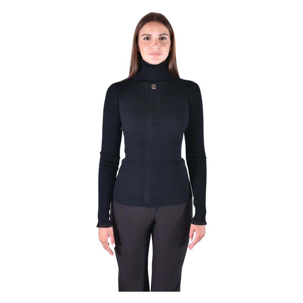Elisabetta Franchi Donna Nero Maglie, M, New, - Immagine 3