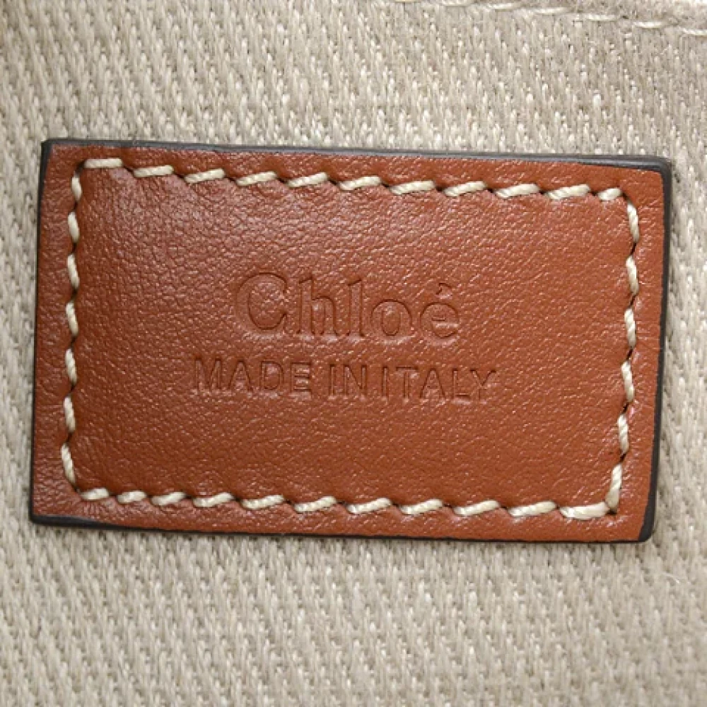 Chloé Pre-owned Canvas handbags White Dames