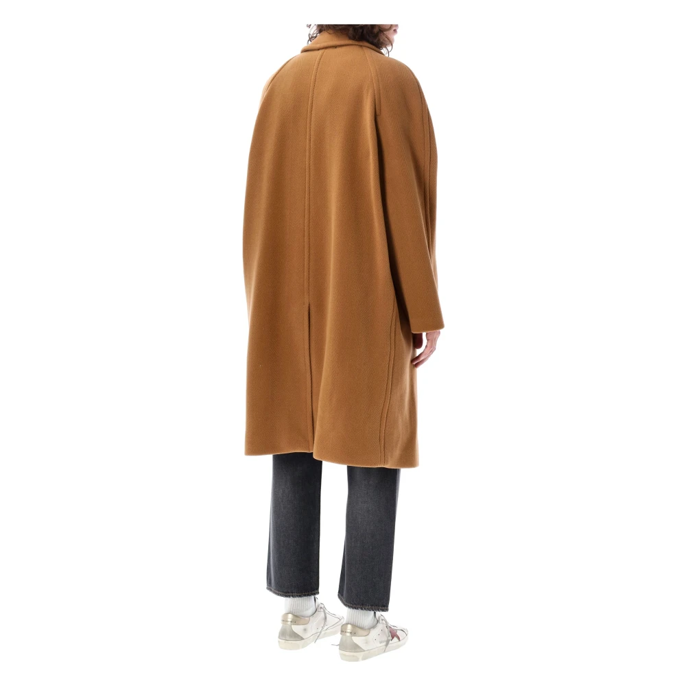 Golden Goose Wollen Herringbone Jas Brown Heren