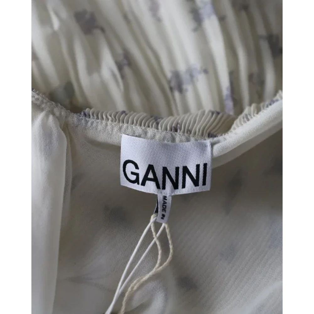Ganni Polyester tops White Dames