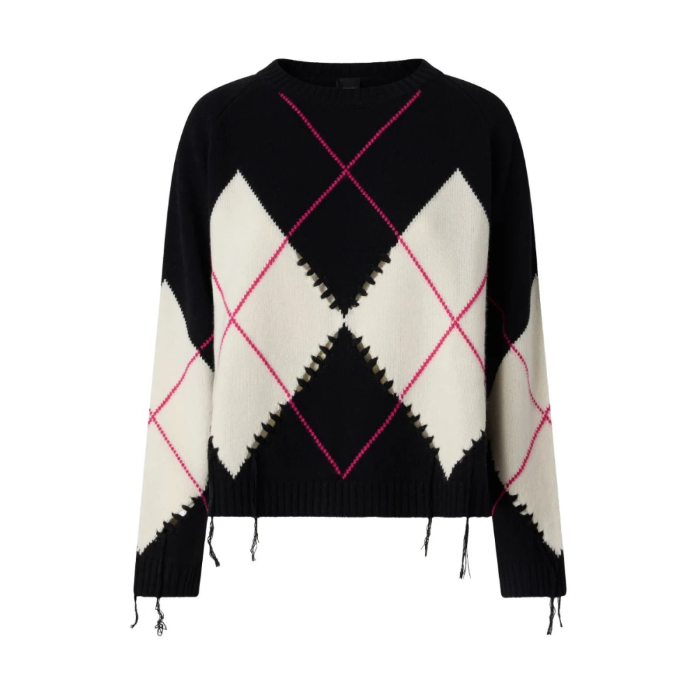 Pinko Donna Nero - Maglia Girocollo - Knitwear - M