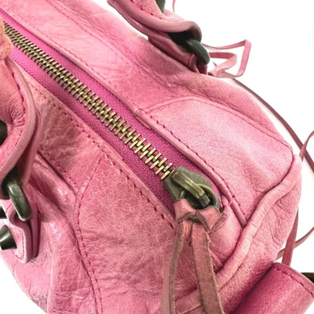 Balenciaga Vintage Pre-owned Leather balenciaga-bags Pink Dames