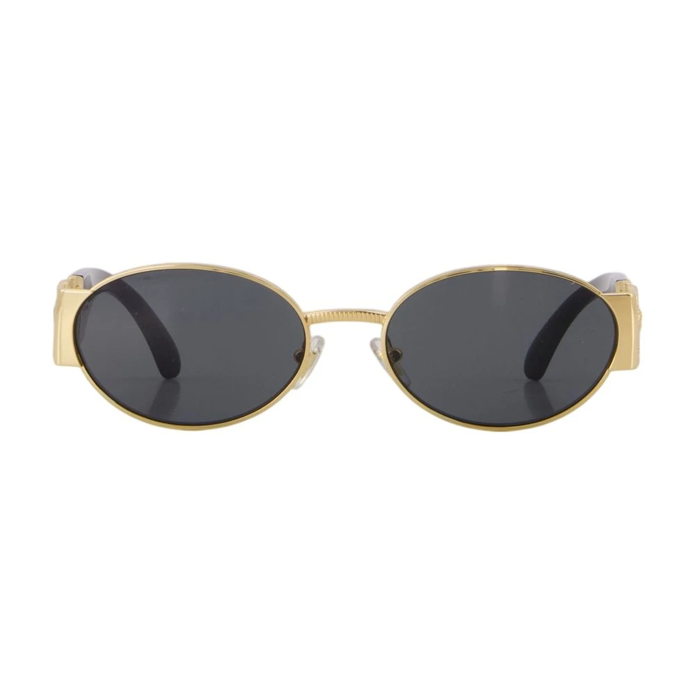 Versace , Sunglasses, Unisex, Yellow, 56 Mm, Oval Sunglasses - Image 5
