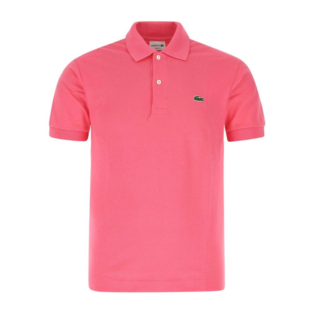 Lacoste Roze Piquet Polo Shirt Pink Heren