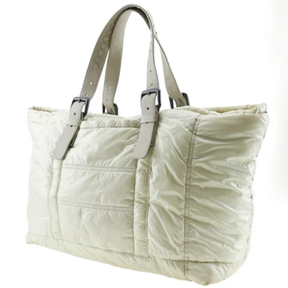 Bottega Veneta Vintage Pre-owned Fabric totes Beige Dames