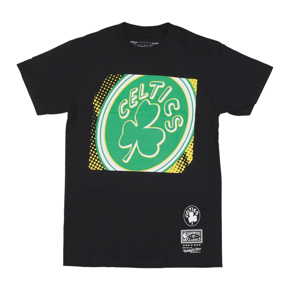 Mitchell & Ness Men's Black Boston Celtics Nba Tee