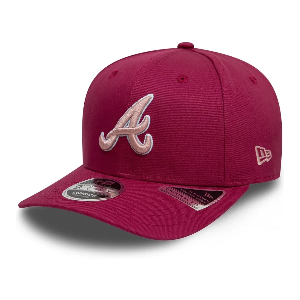 new era Athlanta Granate Pet Red Heren