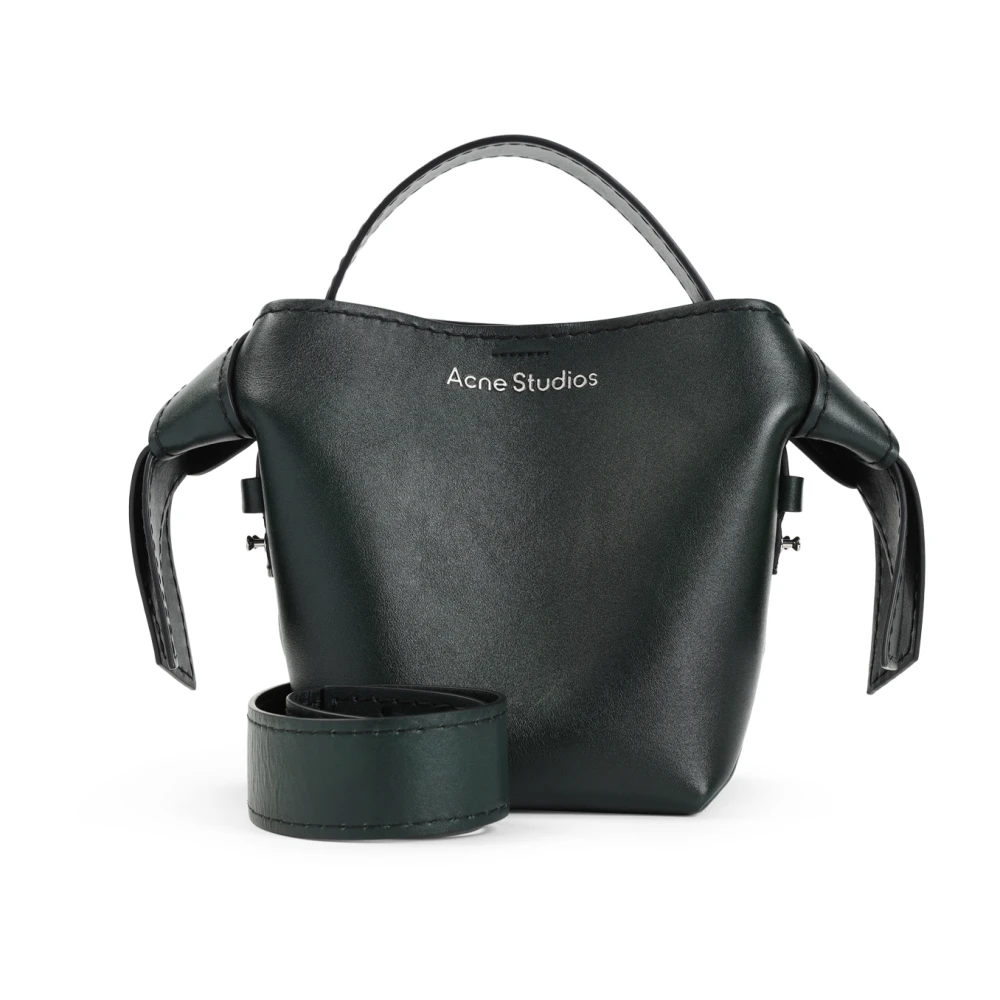 Acne Studios Musubi Mini Handtas in Olijfgroen Green