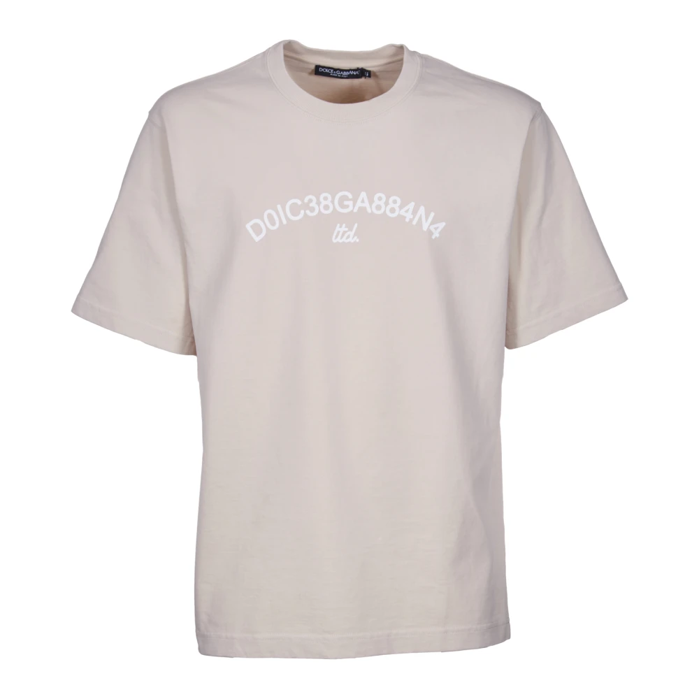 Dolce & Gabbana T-Shirts Beige Heren