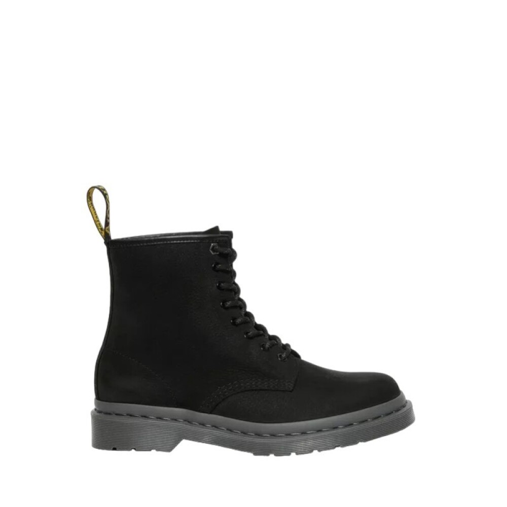 Botas Impermeables de Nubuck Milled Negro Dr. Martens Botas Miinto