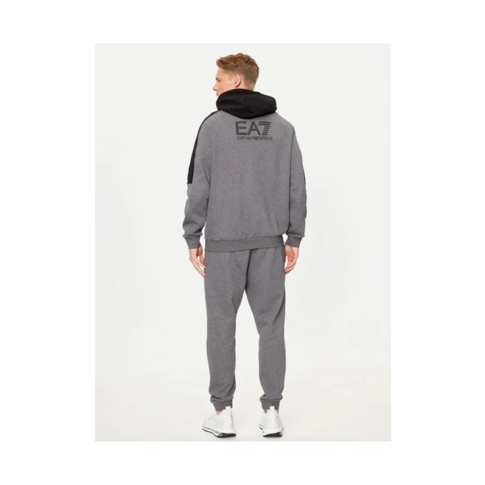 Emporio Armani EA7 RTW Grijs Stijlvolle Sportkleding Gray Heren