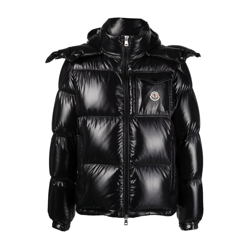 Moncler Black Winter Coats - Male - Down Jackets - L - Jackets