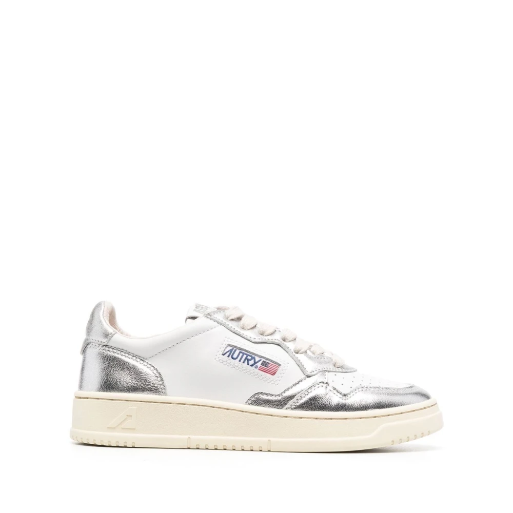 Autry Gray Sneakers, Female, 2 Uk, Medalist Low Sneaker