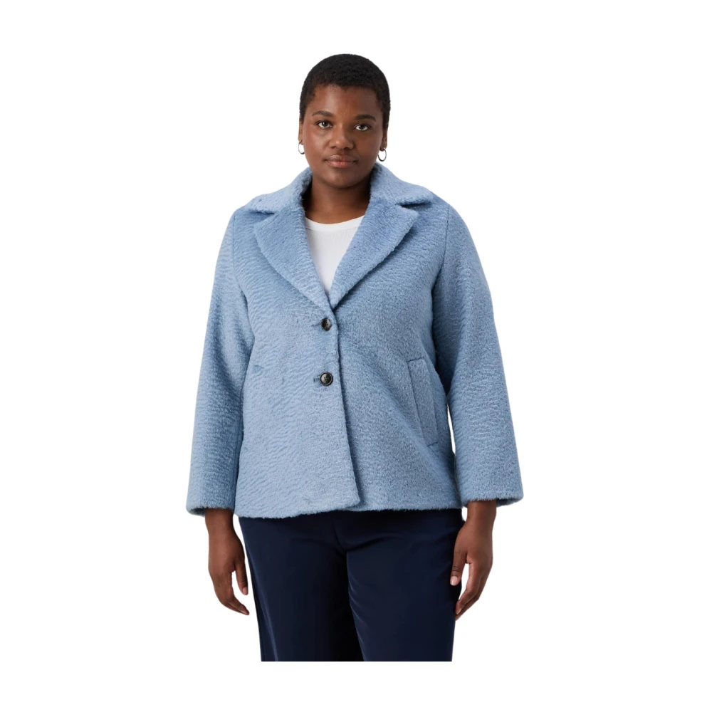 Marina Rinaldi Cubaanse Jas Blue Dames