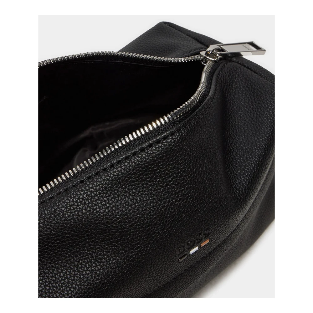 Hugo Boss Zwarte heren clutch tas Black Heren