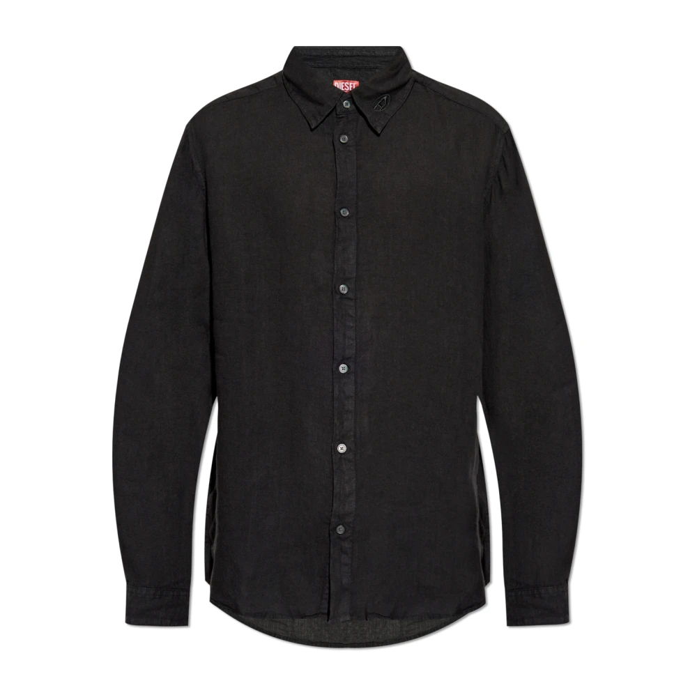 Diesel Uomo Nero Magliette, Xl, New,