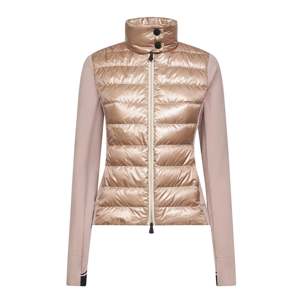 Moncler Women's Pink Down Jackets, Xs, Grenoble Jumpers