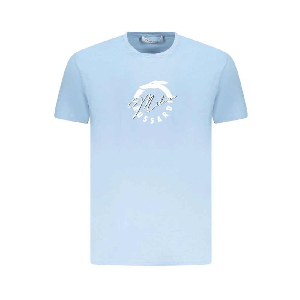 Trussardi Uomo Blu Top,, New, Extra Grande