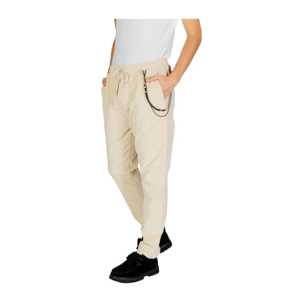 Gianni Lupo Crème Katoenen Jeans & Pant Collectie Beige Heren