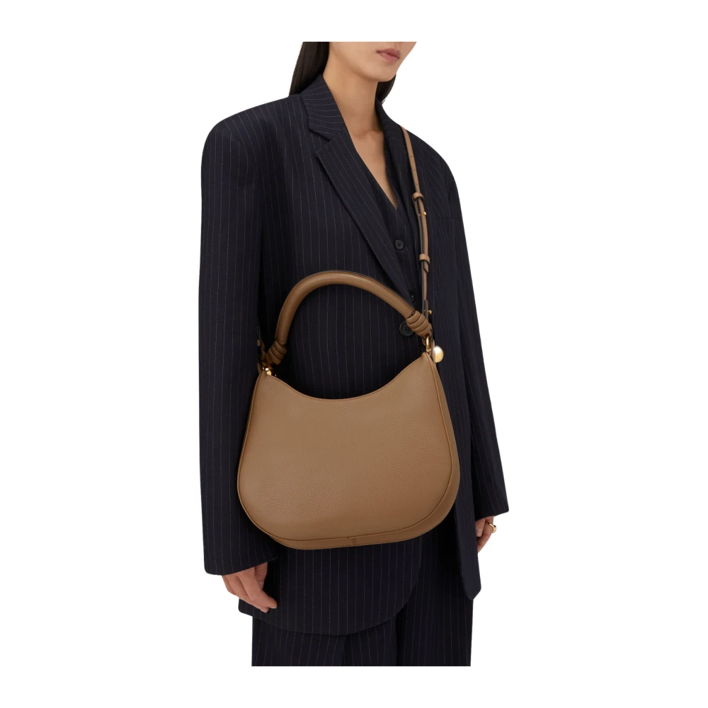 Furla Moderne Schoudertas Woestijnstijl Brown Dames