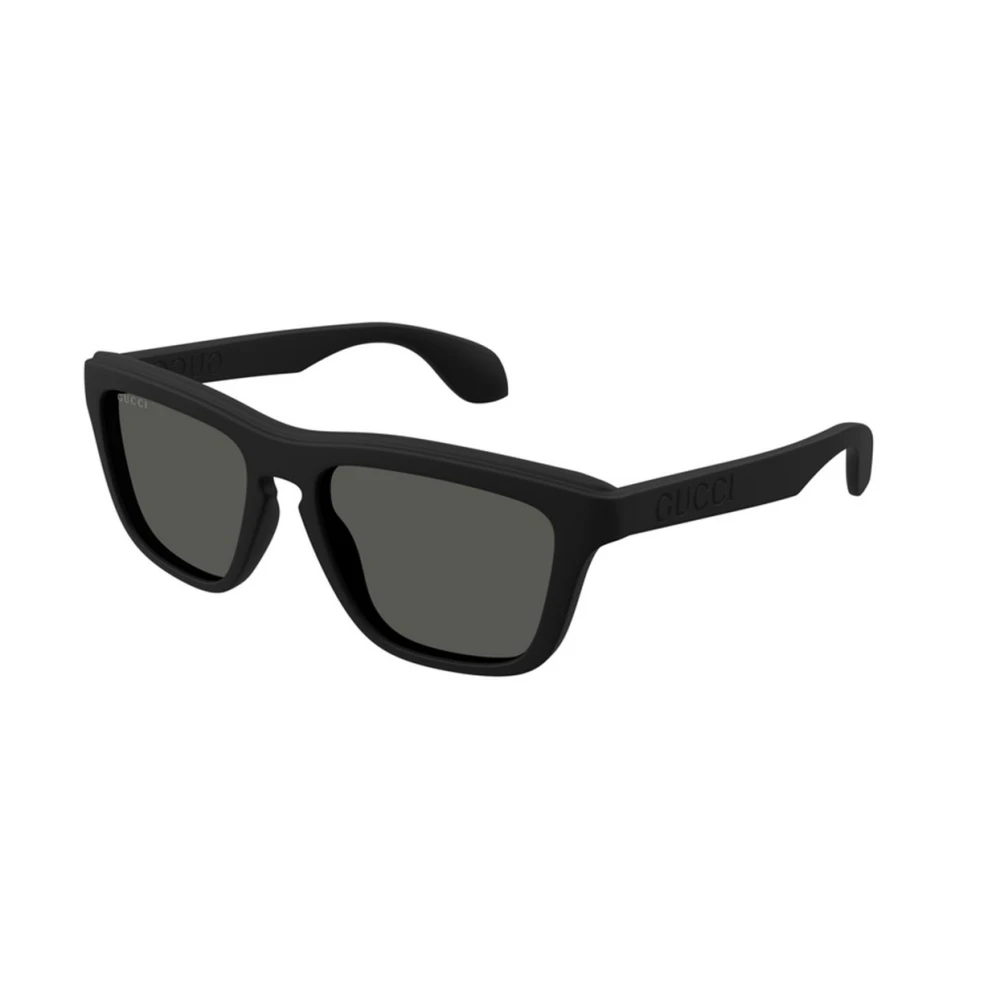 Gucci Men's Black Grey Sunglasses Gg1571s 001 - Sunglasses - 55 Mm - Accessories