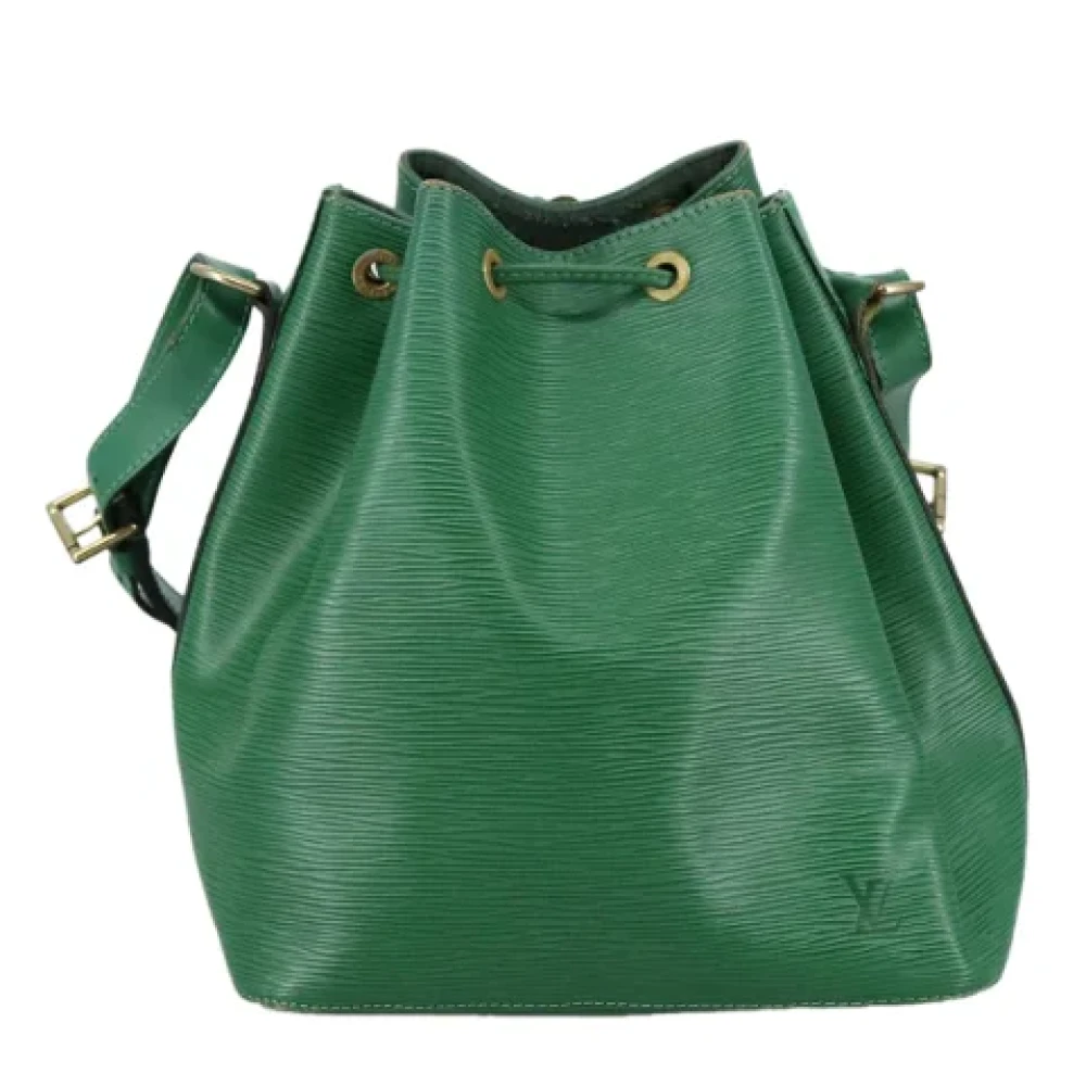 Louis Vuitton Vintage Pre-owned Leather louis-vuitton-bags Green Dames
