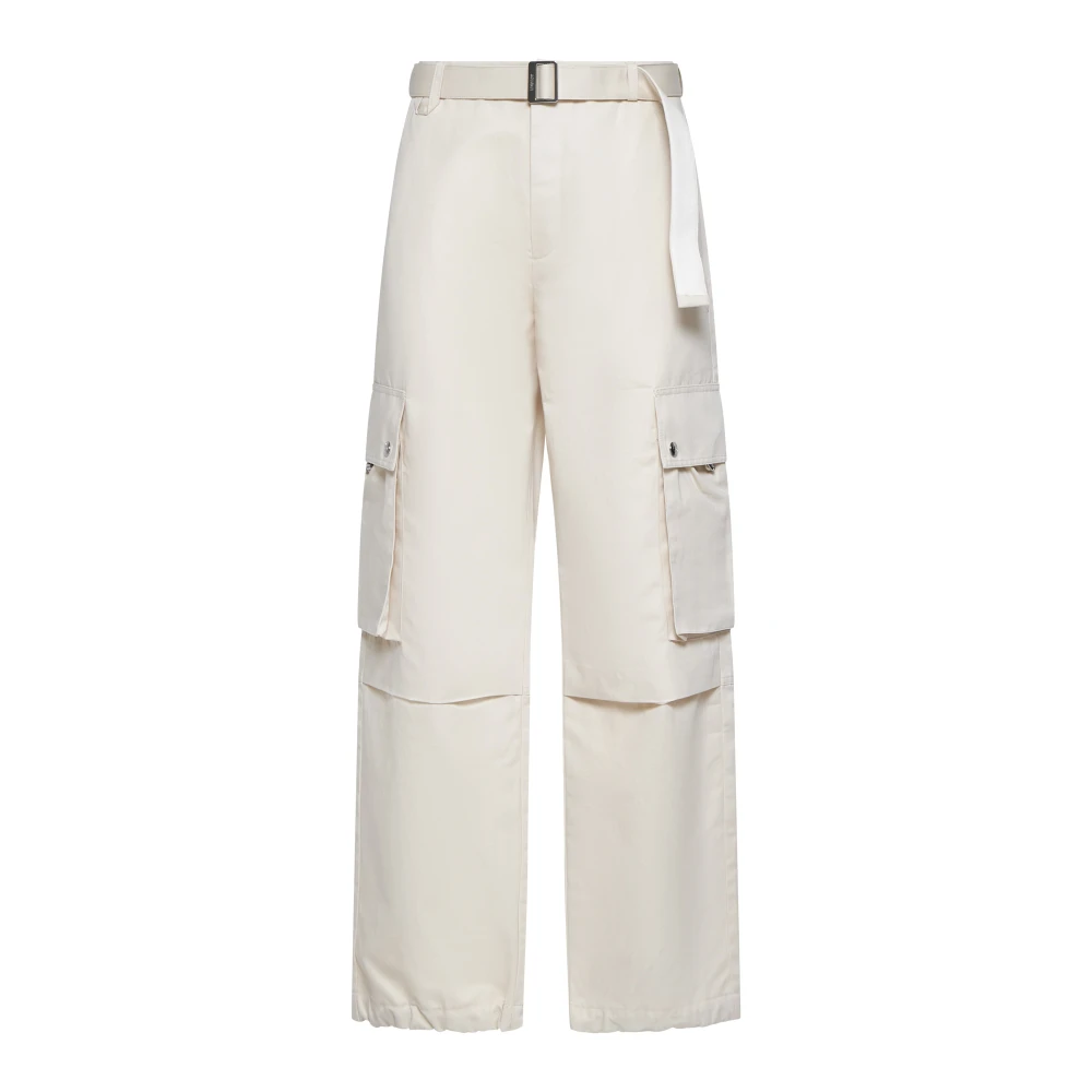 Jacquemus Beige Cargo Broek Beige Heren