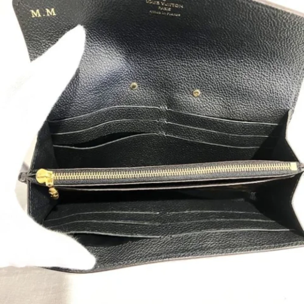 Louis Vuitton Vintage Pre-owned Canvas wallets Brown Dames