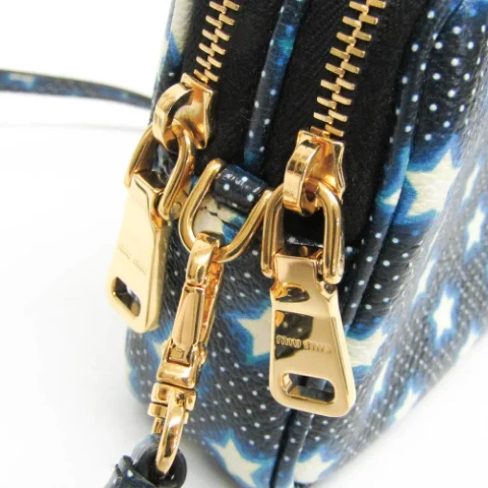 Miu Pre-owned Leather shoulder-bags Multicolor Dames