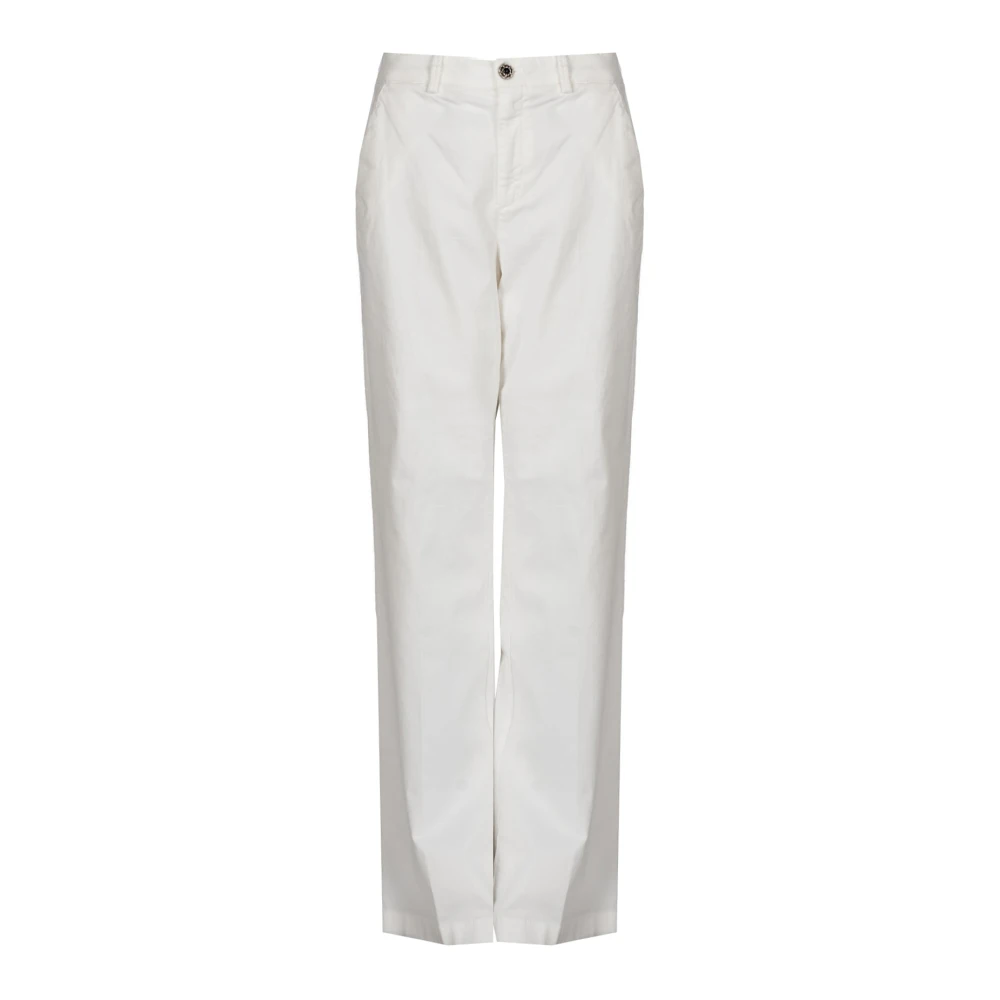 Liu Jo Elegante Slim Fit Broek White Dames