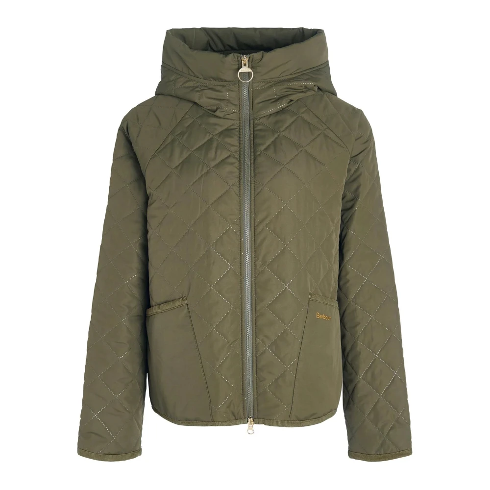 Barbour Down Jackets Green Dames