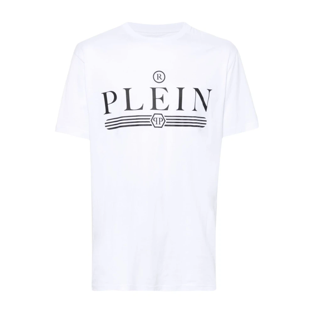 Philipp Plein Witte Klassieke T-Shirt White Heren