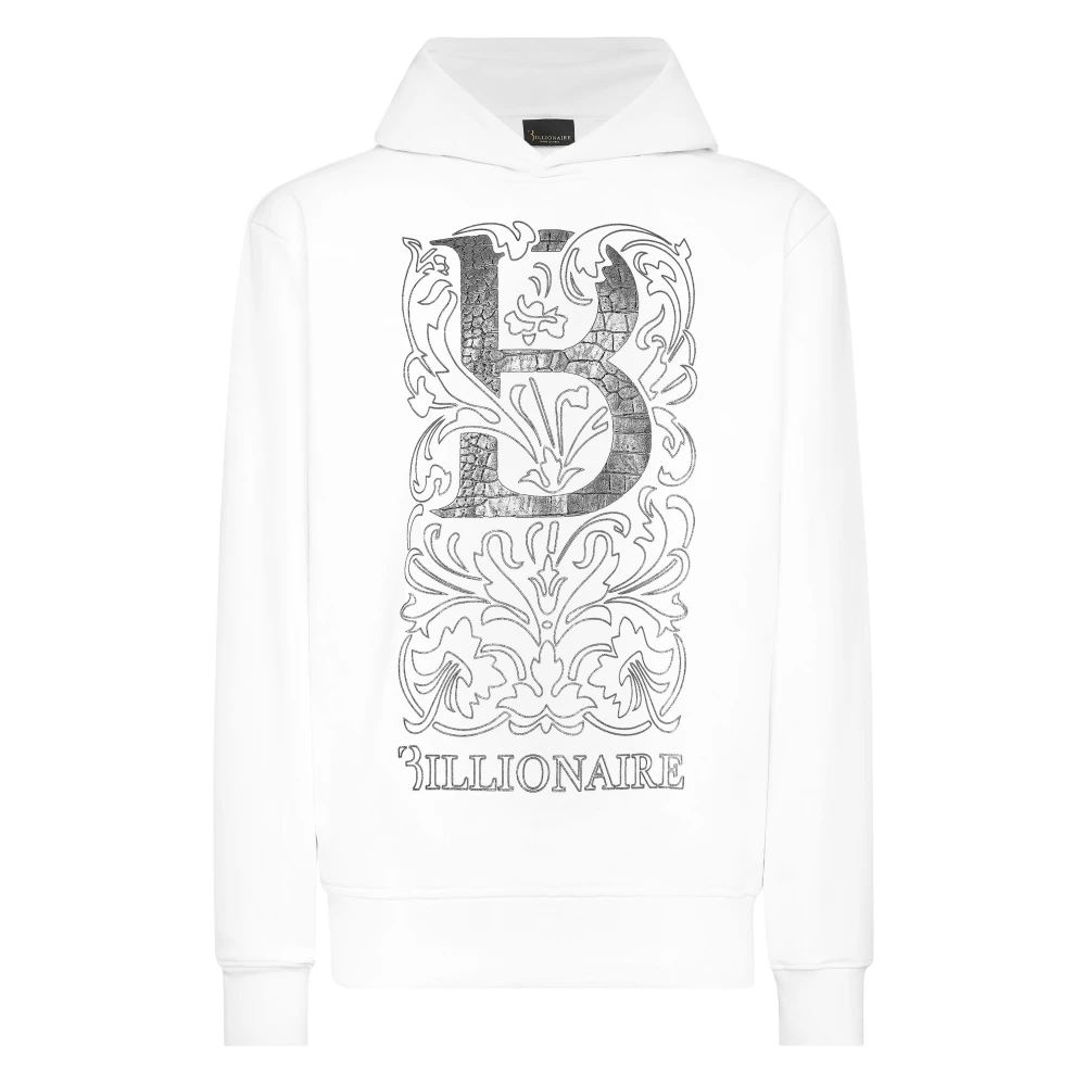 Billionaire Uomo Bianco Felpe, 2XL, New,
