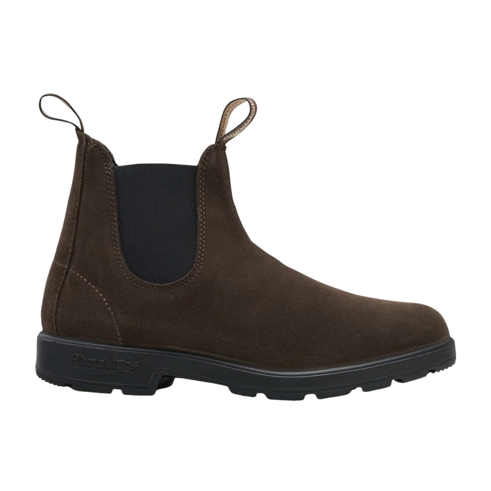 Blundstone Men's Brown Chelsea Boots, 8 1/2 Uk, Suede Ankle Boots
