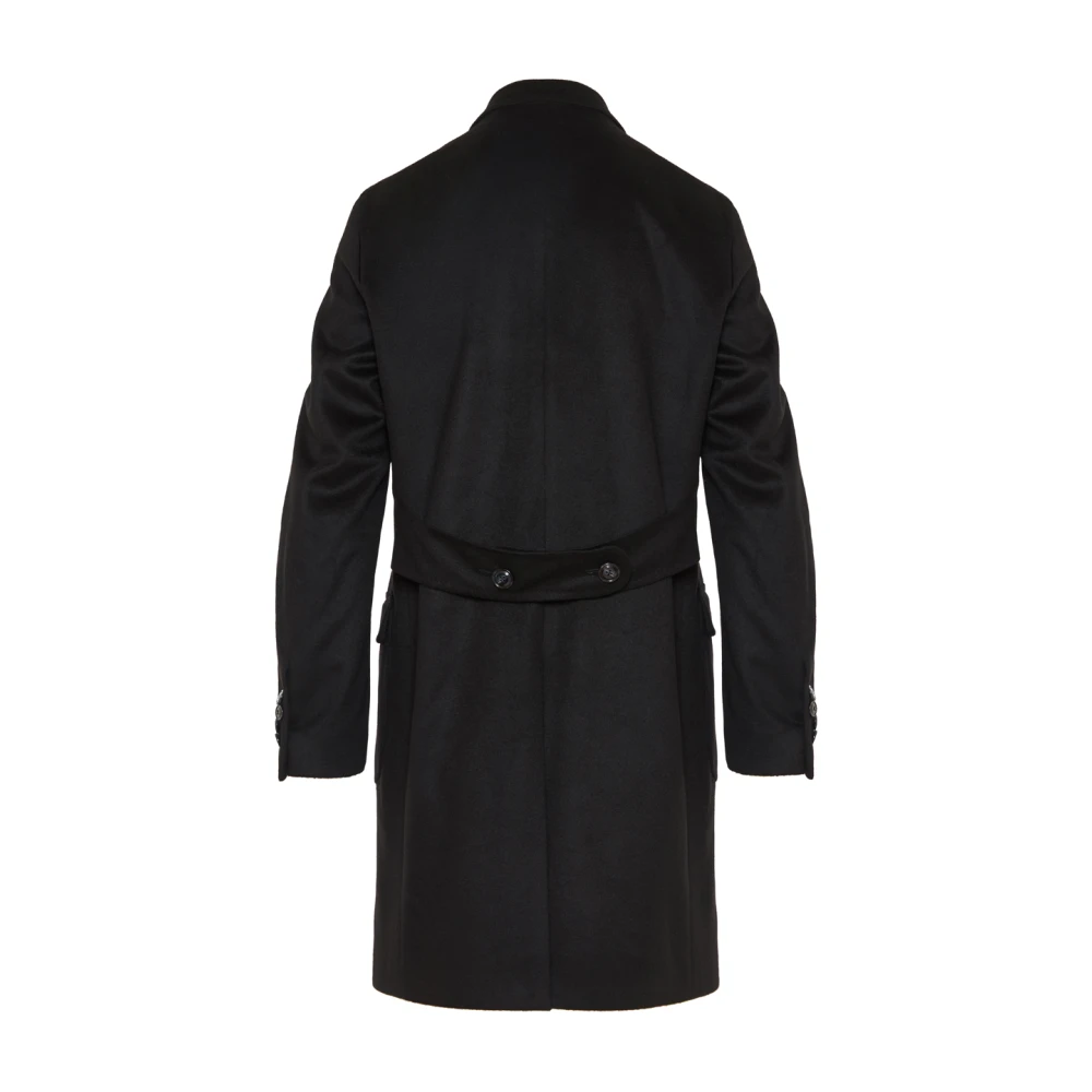 Barba Luxe Cashmere Jas Blue Heren