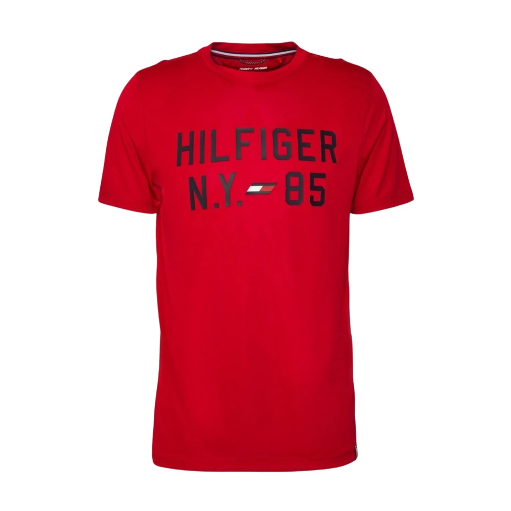 Tommy Hilfiger Sport Logo T-shirt - Röd Red, Herr