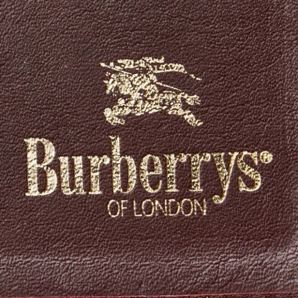 Burberry Vintage Pre-owned Canvas wallets Beige Dames