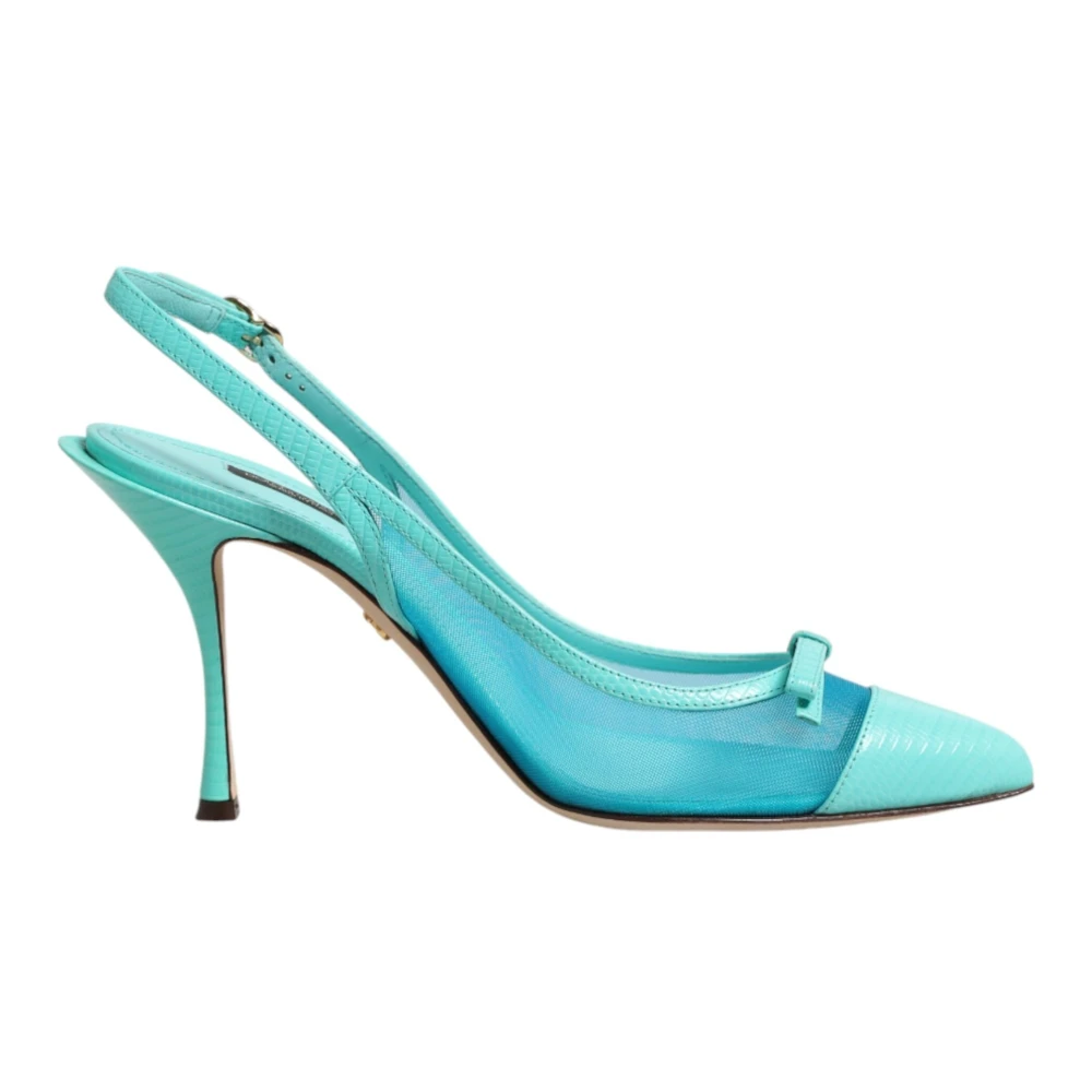Dolce & Gabbana Women's Blue Slingbacks - Pumps - 2 1/2 Uk- Shoes