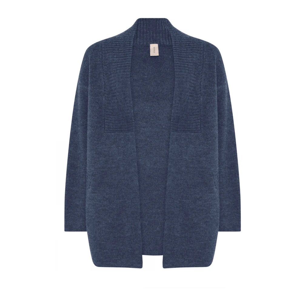 Skovhuus Indigo Oversized Vest Blue Dames