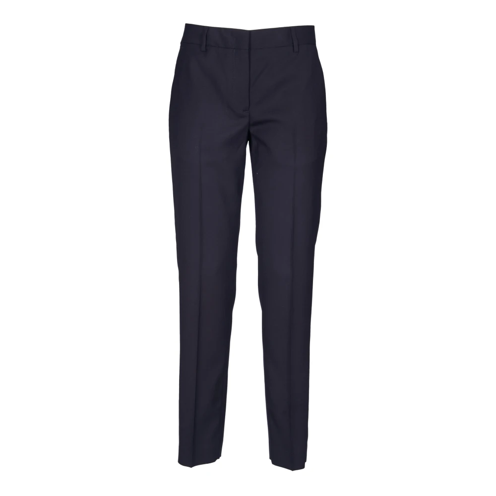 PS By Paul Smith Zwarte wollen broek met zakken Black Dames