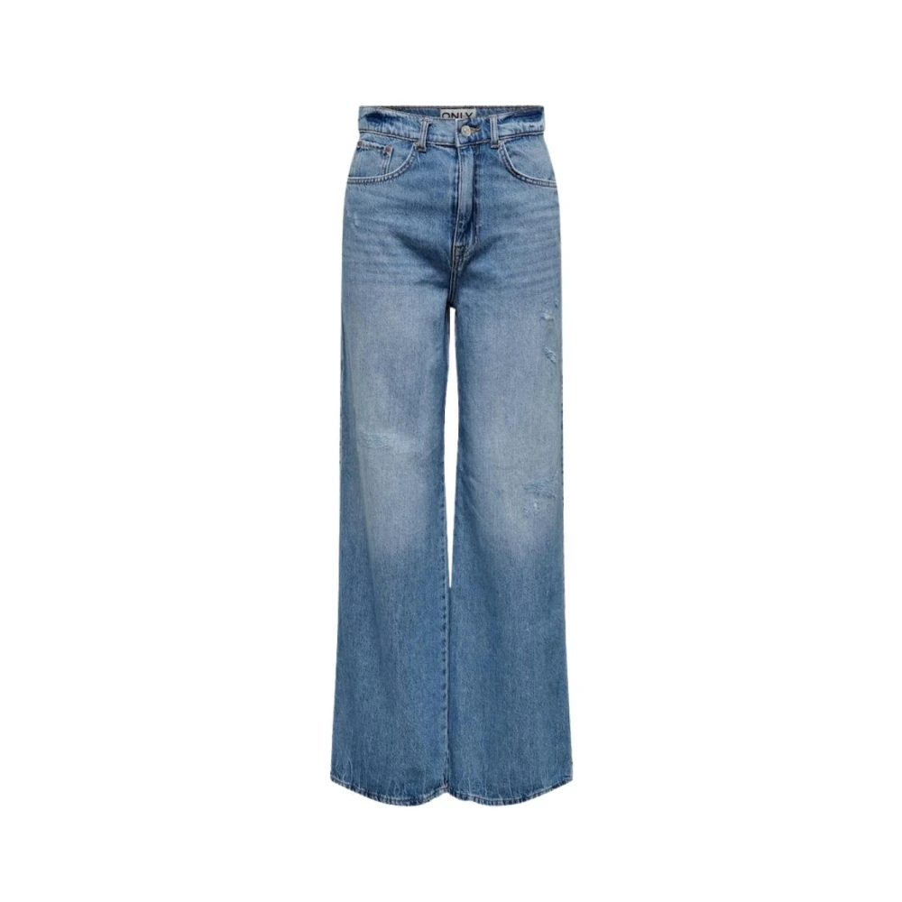 Only - Jeans > Wide Jeans - Blue - Only - Modalova