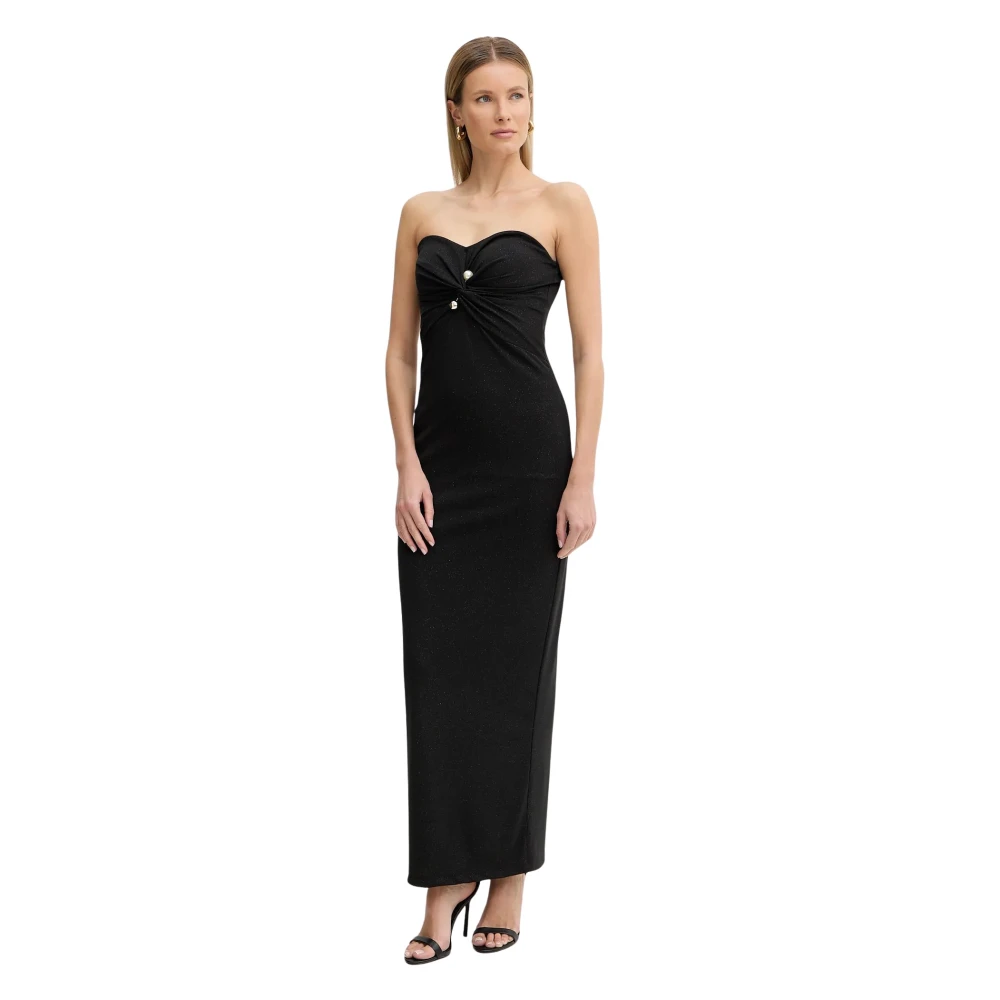 Fracomina Donna Nero Abiti, M, New,