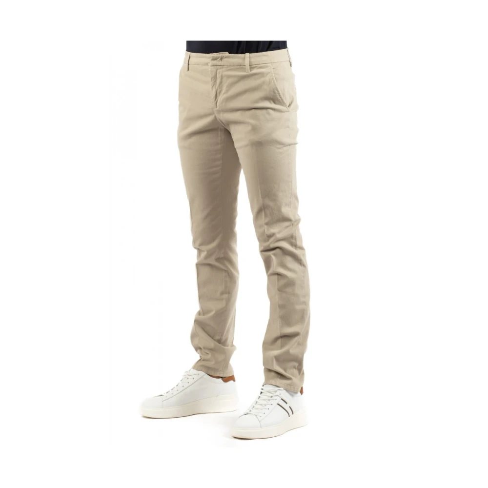 Dondup Heren Casual Broek Beige Heren