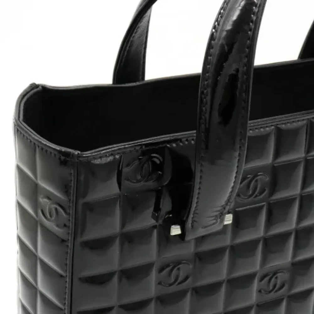 Chanel Vintage Pre-owned Leather chanel-bags Black Dames