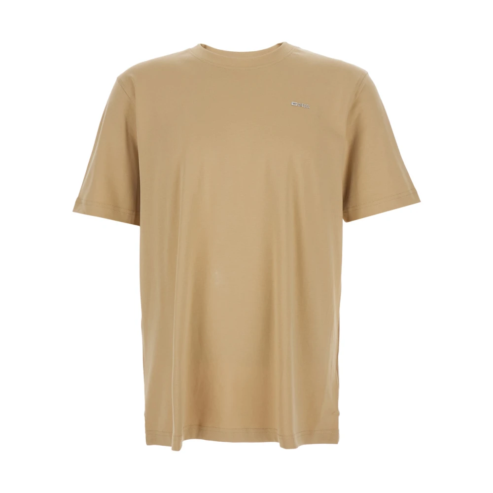 Diesel Men's Beige T-Shirts, Xl, T-Adjust-Met