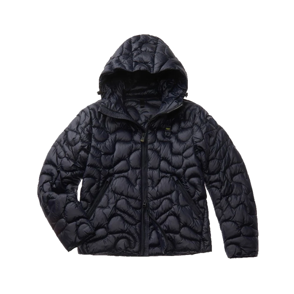 Blauer Blauwe veelzijdige hoogwaardige herenjas Blue Heren